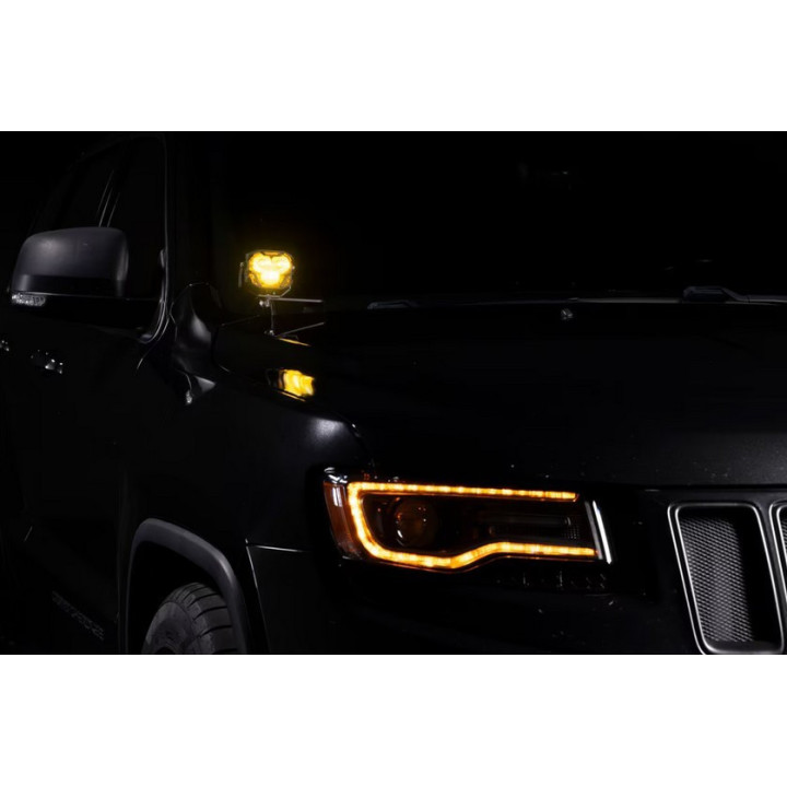 Ditch-Light Brackets Grand Cherokee WK2