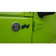 Emblem "Willy's-Jeep" mattschwarz
