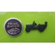 Emblem "Willy's-Jeep" mattschwarz