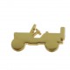 Emblem "Willy's-Jeep" mattschwarz