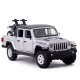 Modellauto Jeep Gladiator Rubicon 1:32  silber