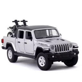 Modellauto Jeep Gladiator Rubicon 1:32  silber