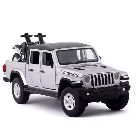 Modellauto Jeep Gladiator Rubicon 1:32  silber