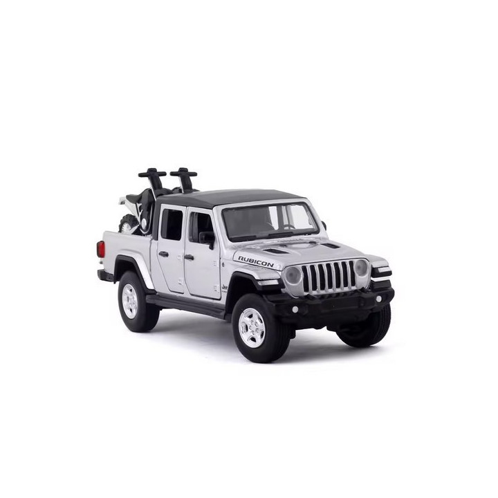 Modellauto Jeep Gladiator Rubicon 1:32  silber