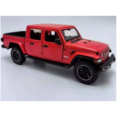 Modellauto Jeep Gladiator Overland 1:27  rot