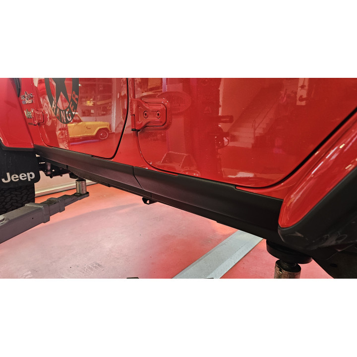 2 in 1 Rockerpanel & Einstiegsleistenschutz Bushwacker