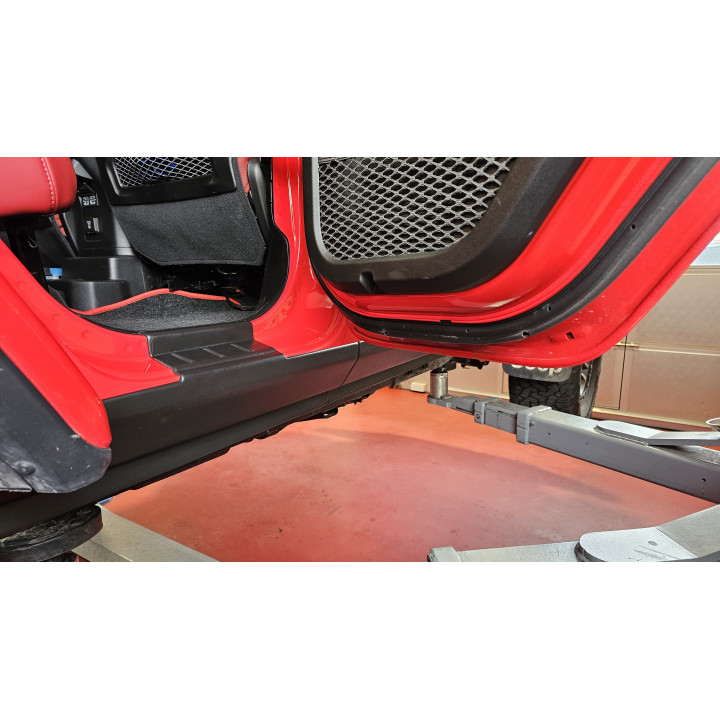 2 in 1 Rockerpanel & Einstiegsleistenschutz Bushwacker