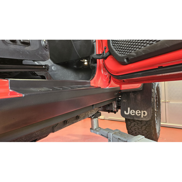 2 in 1 Rockerpanel & Einstiegsleistenschutz Bushwacker