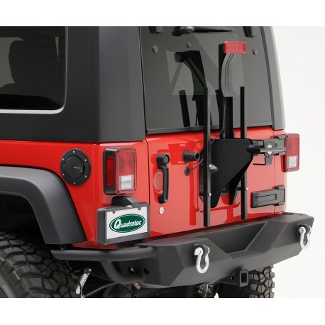 Tankklappe Aluminium schwarz Smittybilt