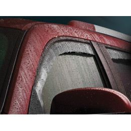 Windabweiser rauchglas für Seitenfenster vorne Weathertech Quad-Cab