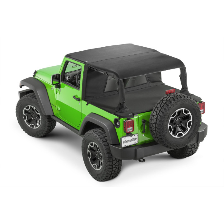 Softtop "Pickup-Style" Mastertop Wrangler JK 2-Door
