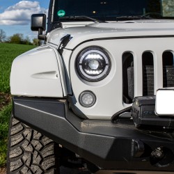 Scheinwerfer-Set Bi-LED schwarz Voll-LED