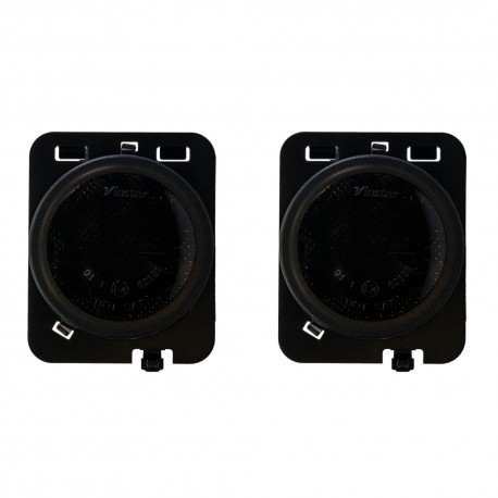 LED-Sidemarker Set schwarz mit E-Prüfzeichen Wrangler JK