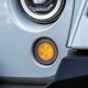 LED-Blinker Frontblinker-Set schwarz mit E-Prüfzeichen