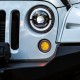 LED-Blinker Frontblinker-Set schwarz mit E-Prüfzeichen