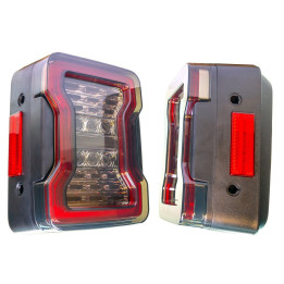 Heckleuchten-Set LED "smoked"