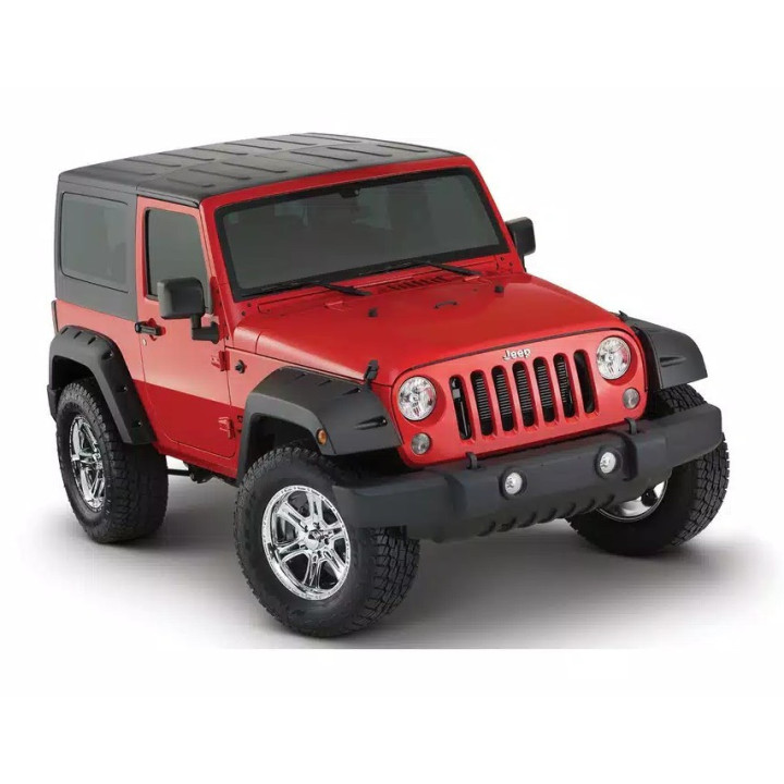Kotflügelverbreiterungen "Pocket-Style" Bushwacker Wrangler JK 4-Door