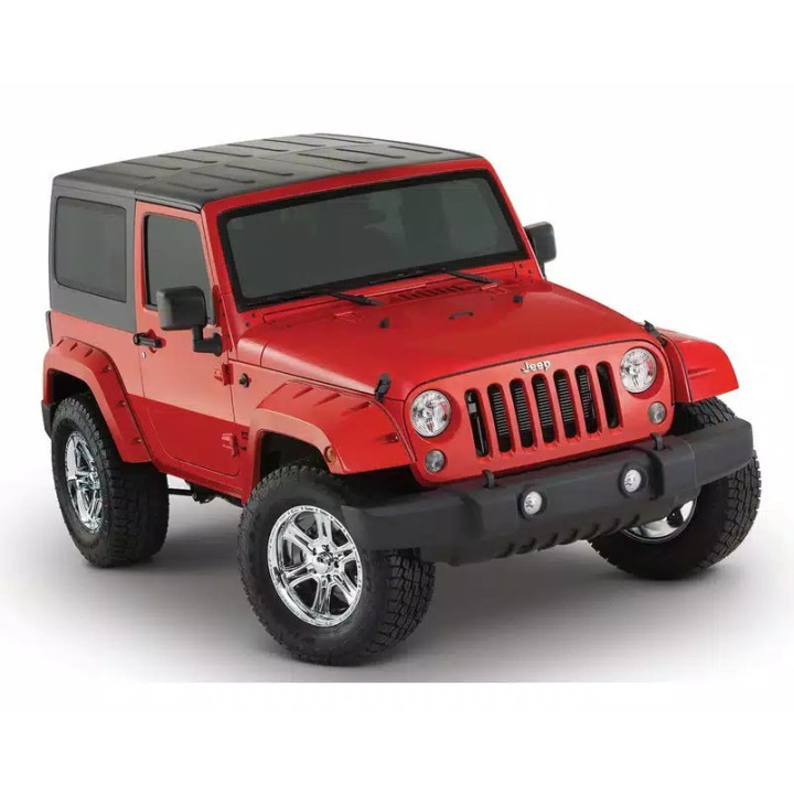 Kotflügelverbreiterungen "Pocket-Style" Bushwacker Wrangler JK 4-Door