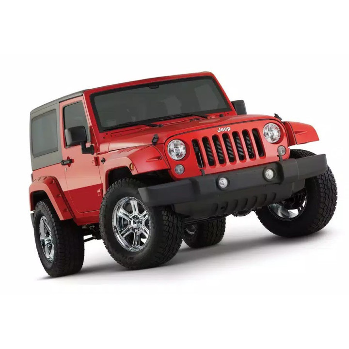 Kotflügelverbreiterungen "Pocket-Style" Bushwacker Wrangler JK 4-Door