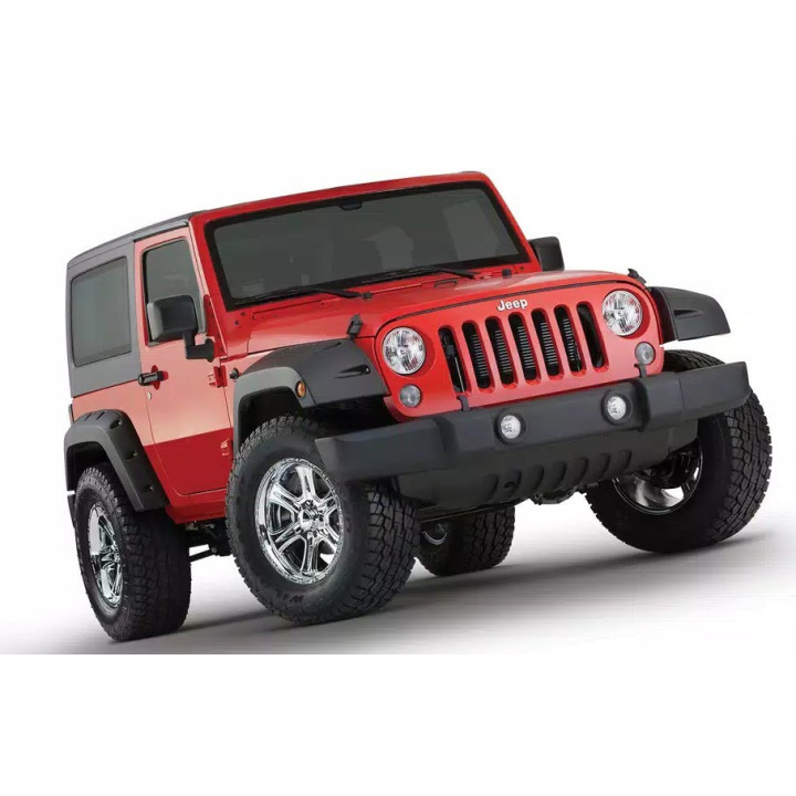 Kotflügelverbreiterungen "Pocket-Style" Bushwacker Wrangler JK 4-Door