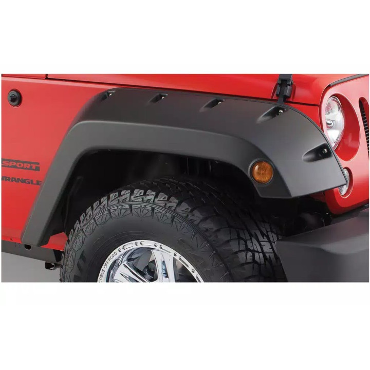 Kotflügelverbreiterungen "Pocket-Style" Bushwacker Wrangler JK 4-Door