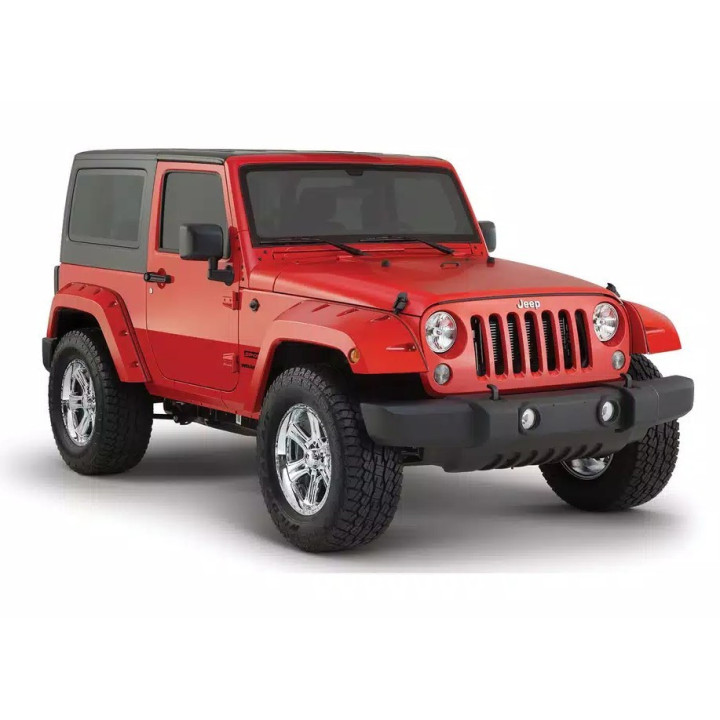 Kotflügelverbreiterungen "Pocket-Style" Bushwacker Wrangler JK 4-Door