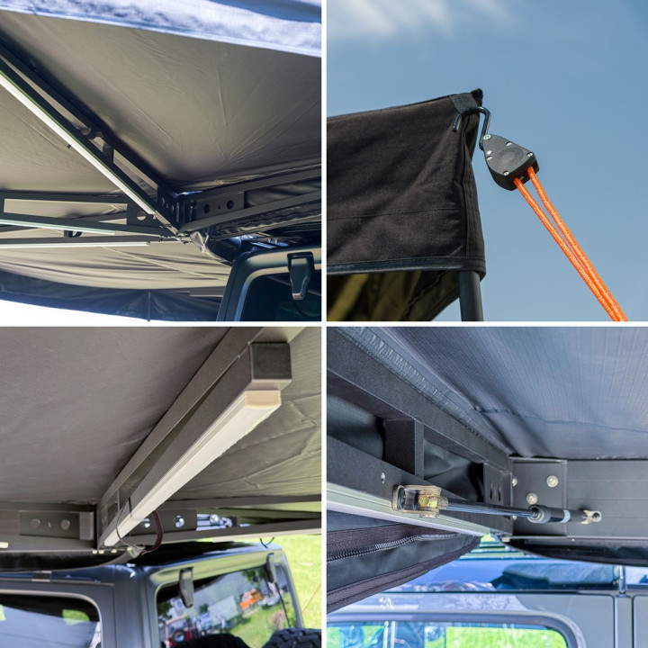Aluminium Markise 180° "Canovi" OutbackHome