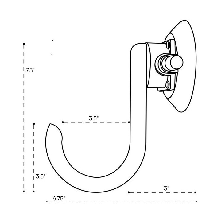 Utility Hook by Seasucker®