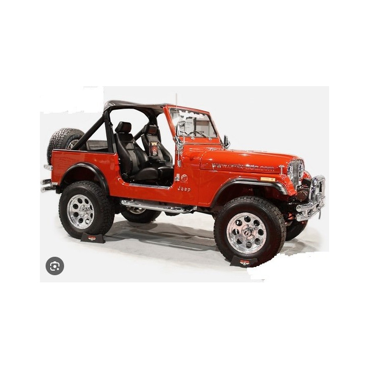 Sidesteps chrom CJ-7 occ.