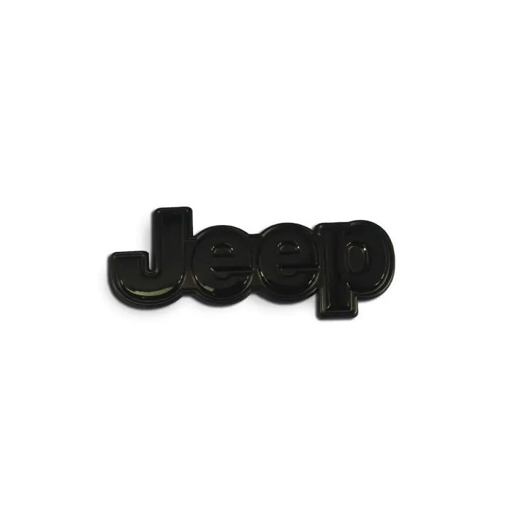 Heckklappen-Emblem "Jeep" schwarz