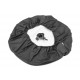 Reserverad-Cover Leder schwarz Wrangler JL