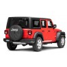 Reserverad-Cover Leder schwarz Wrangler JL