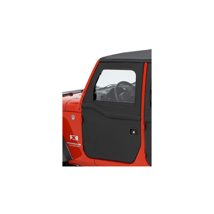 Halbtüren vorne Stoff inkl. "Upper-Doors" Bestop