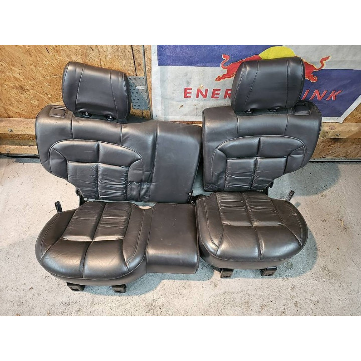 Komplette Leder Rückbank schwarz Grand Cherokee WJ