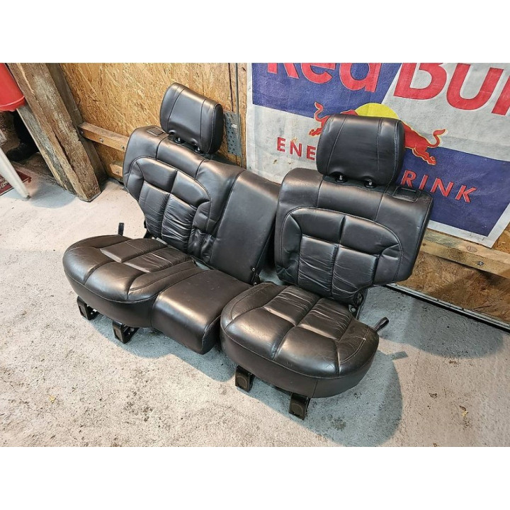 Komplette Leder Rückbank schwarz Grand Cherokee WJ