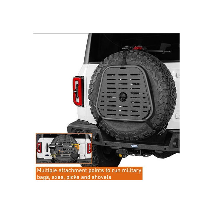 Spare Tire Molle-Panel HookeRoad