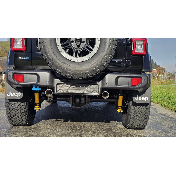 Doppelrohr-Auspuffanlage BORLA Wrangler JL Mit Strassenzulassung!