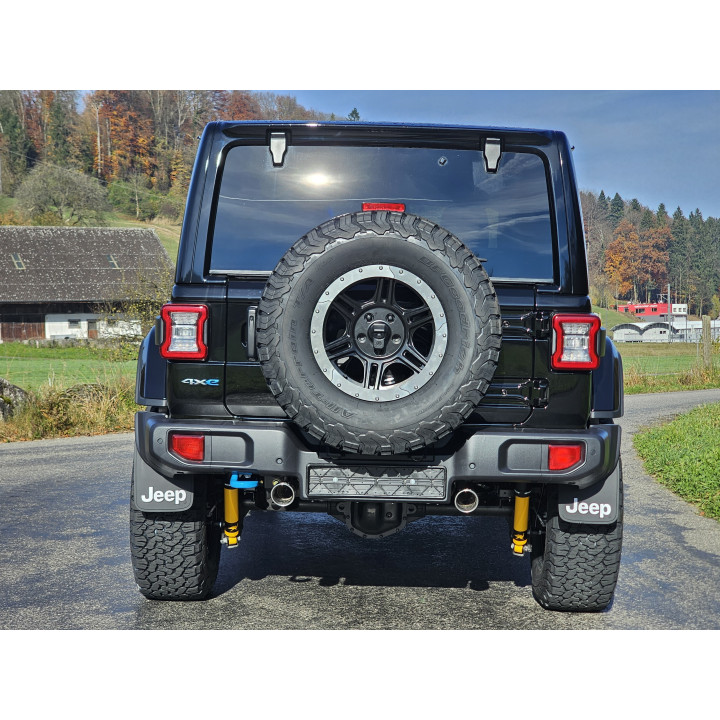 Doppelrohr-Auspuffanlage BORLA Wrangler JL Mit Strassenzulassung!
