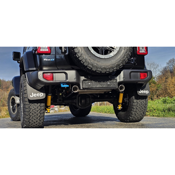 Doppelrohr-Auspuffanlage BORLA Wrangler JL Mit Strassenzulassung!