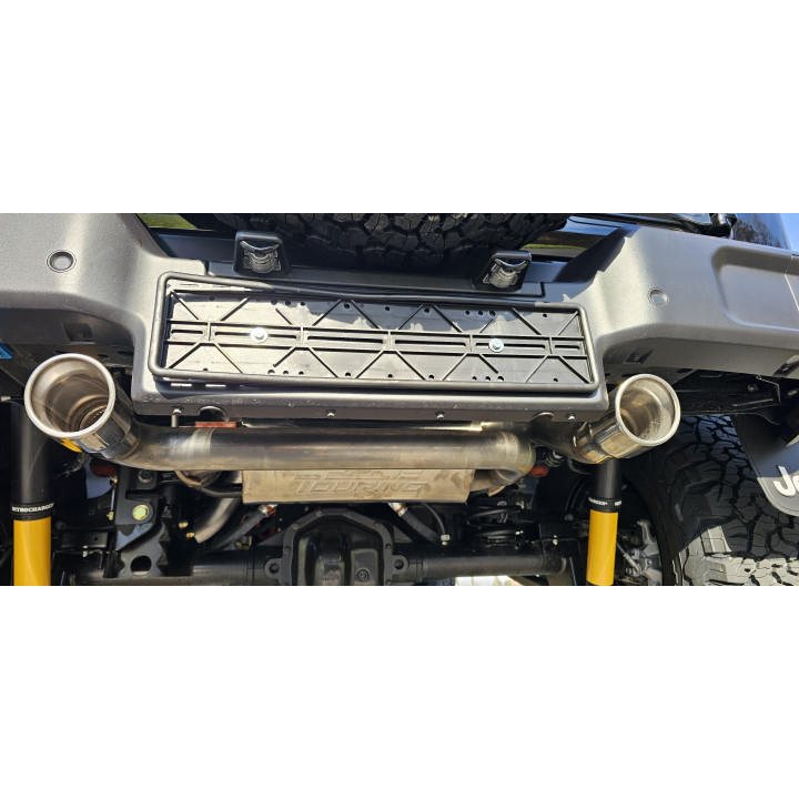 Doppelrohr-Auspuffanlage BORLA Wrangler JL Mit Strassenzulassung!
