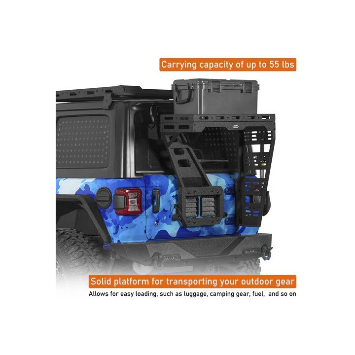 Tailgate Cargo-Rack HookeRoad Wrangler JL