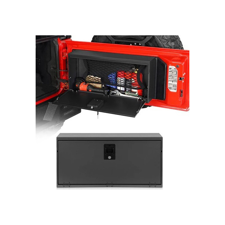 Tailgate Storage Lock-Box HookeRoad Wrangler JL