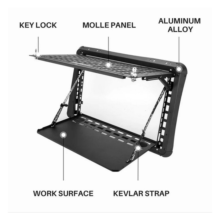 Rear Side-Window Molle Panel Set TacMolle Wrangler JKU