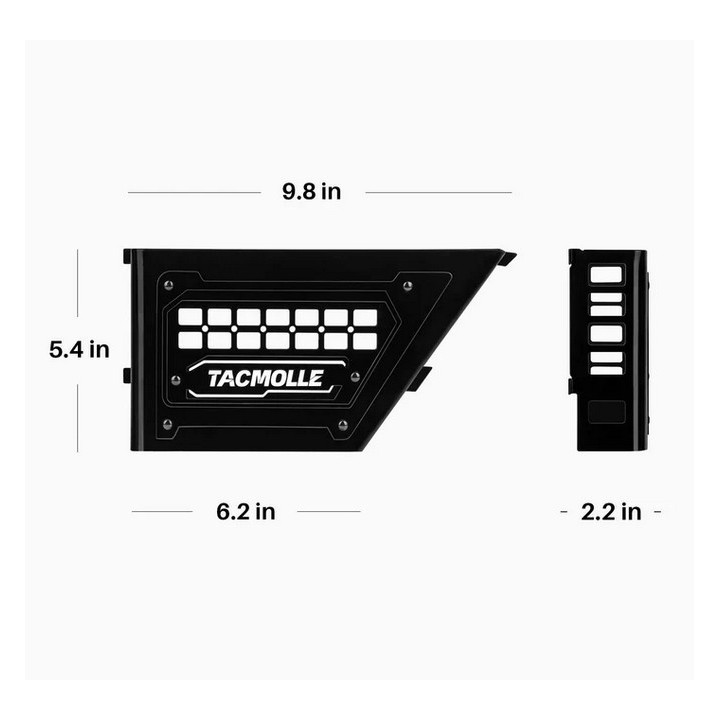 Rear Door Pockets TacMolle Wrangler JK