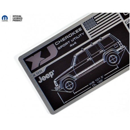 Cherokee XJ Data Plate