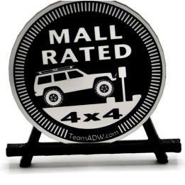 Mall Rated Badge (Cherokee XJ)