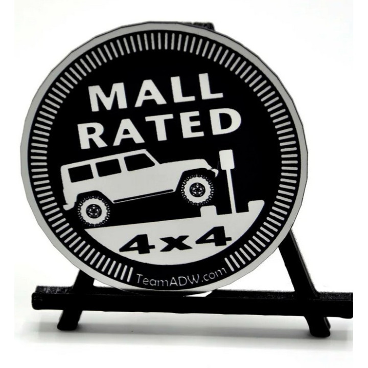 Mall Rated Badge (Wrangler JKU)