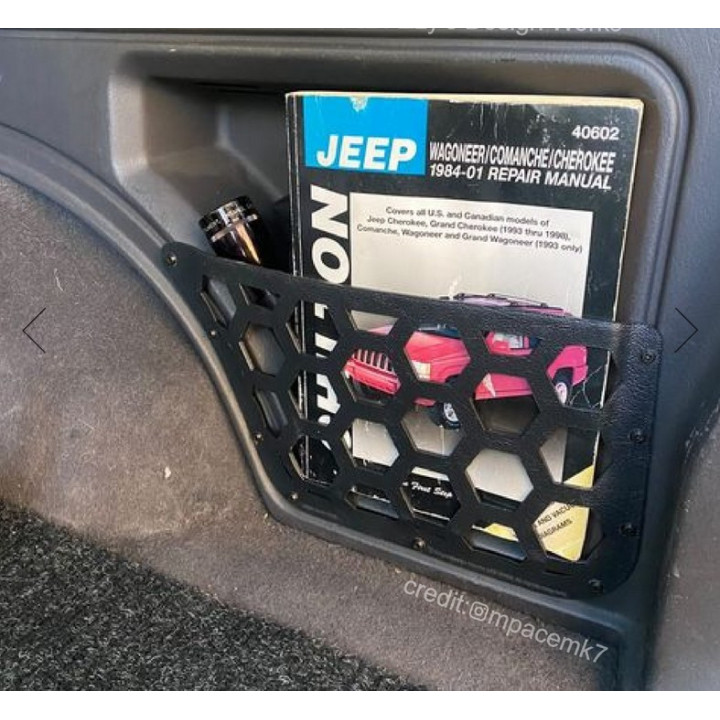 Molded Rear Cargo Pocket Cherokee XJ