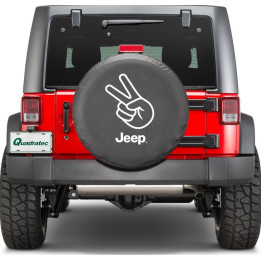Reserveradabdeckung Stoff "Jeep" Quadratec