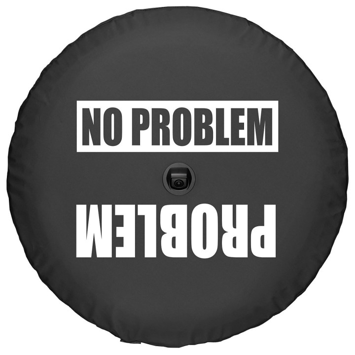 Reserveradabdeckung Stoff "No Problem" Boomerang Enterprises